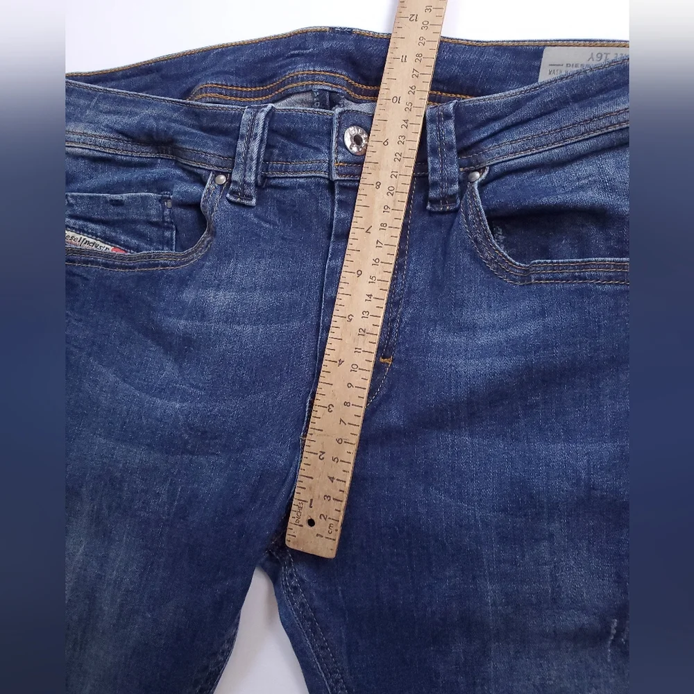 Diesel Girl's Slim Skinny Stretch Medium Wash Denim Jeans Kids 16Y - Picture 7 of 14